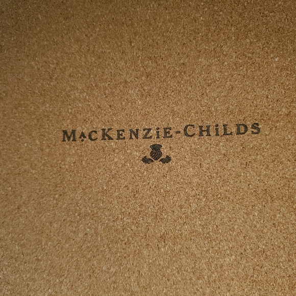 : MacKenzie Childs Flower design table mats set of 4 read description - Picture 10 of 16